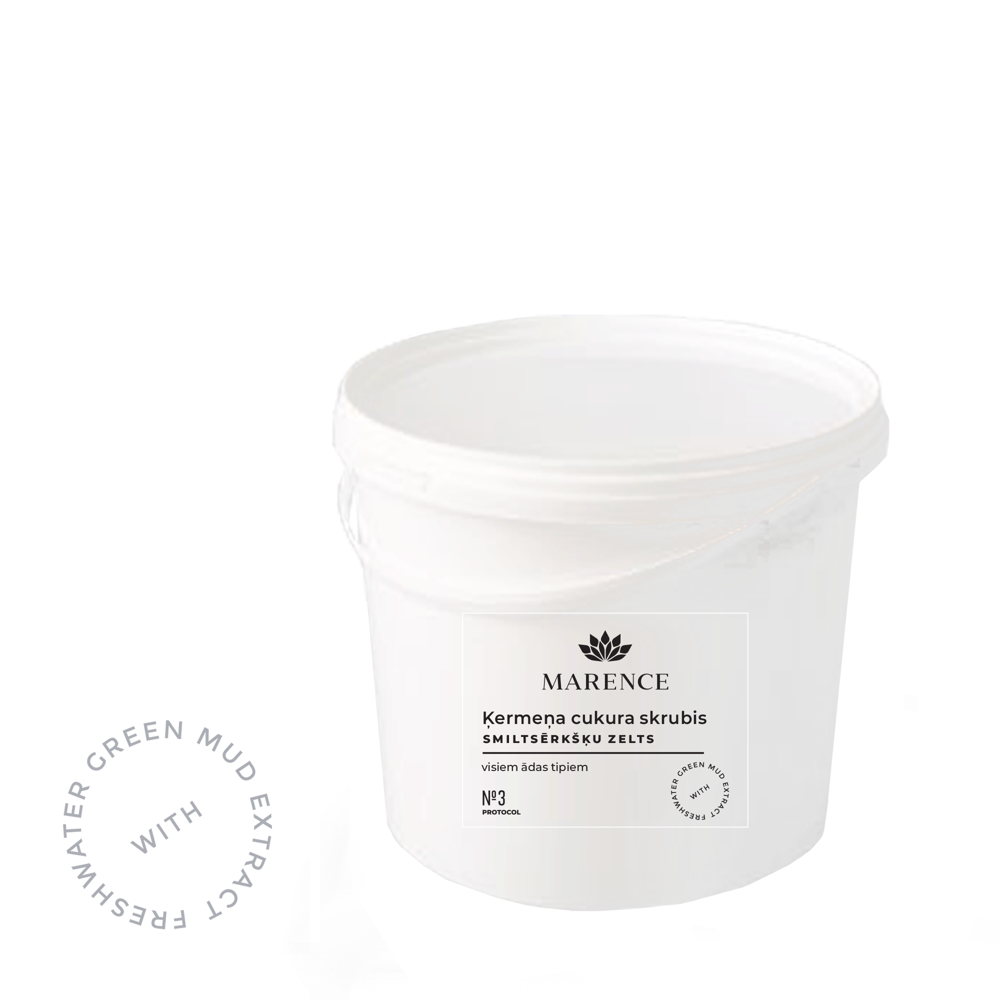 Ķermeņa cukura skrubis Smiltsērkšķis, 1.2kg