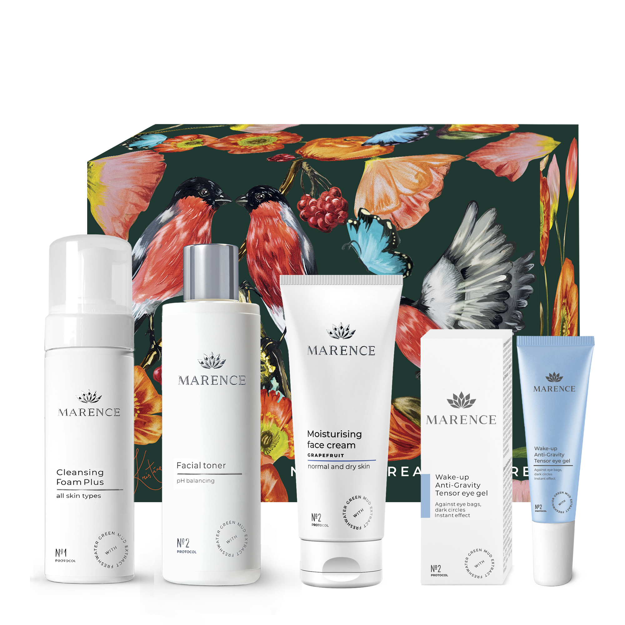 Komplekts GREIPFRŪTS sejas ādas kopšanai