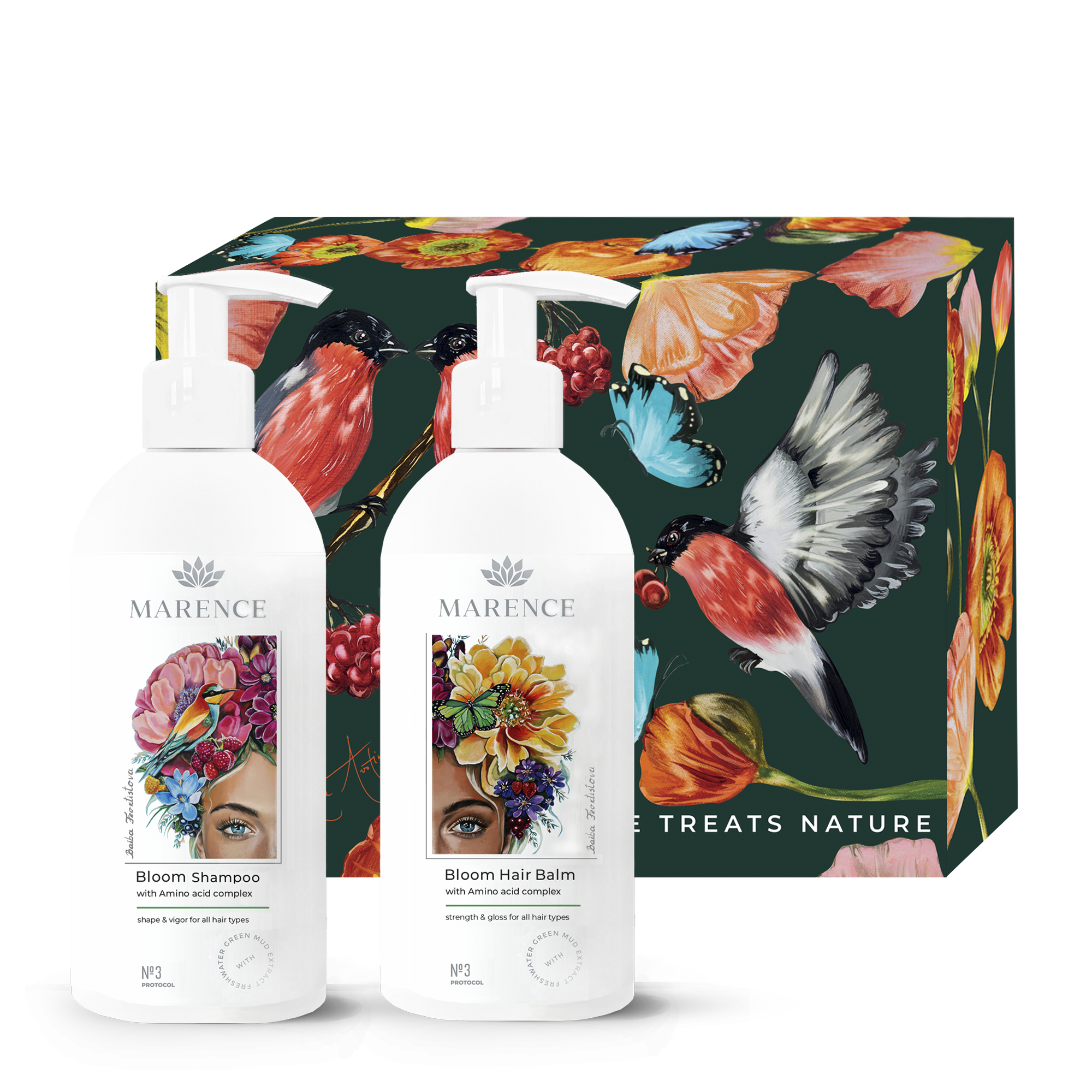 BLOOM matu produktu komplekts