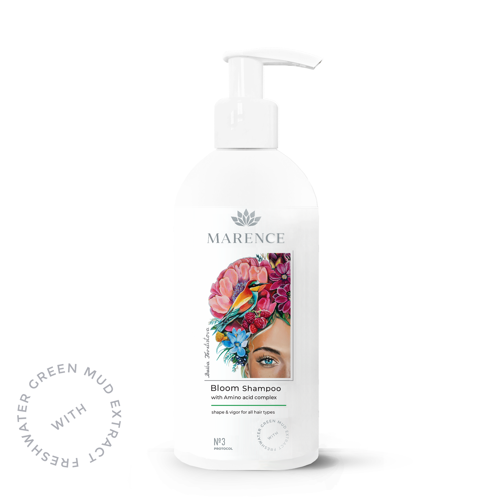 Bloom Šampūns ar Aminoskābju kompleksu, 380g